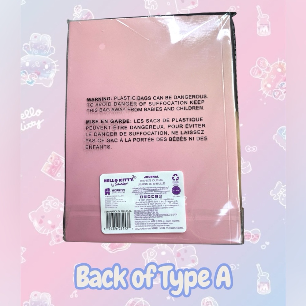 Hello Kitty Notebook (two types) 💕 - Picture 3 of 5